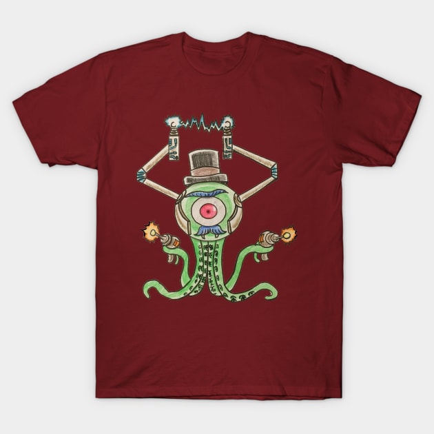 Sir G'Nard Tentaculoid T-Shirt by Fatmancomics